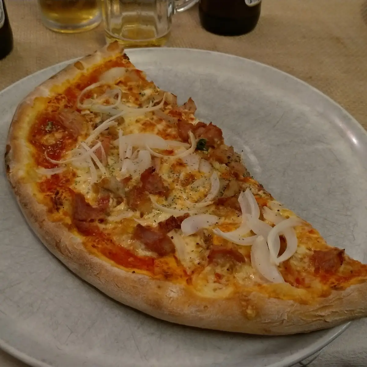 Mittagsangebot Pizza Al Tonno 33 cm