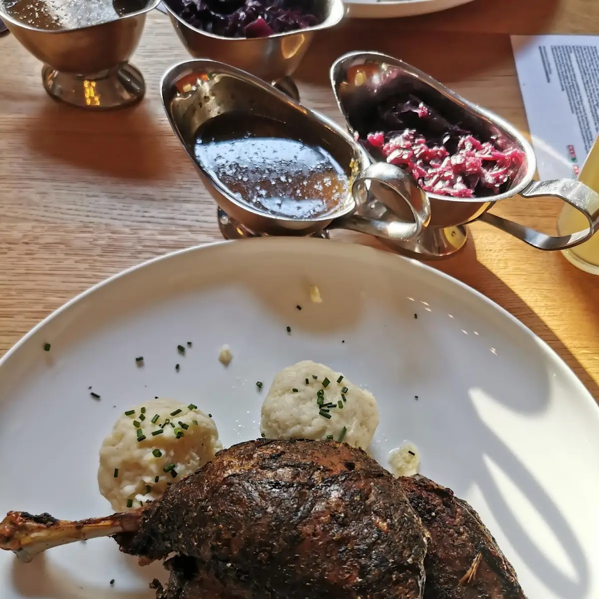 Gansl Mit Rotkraut