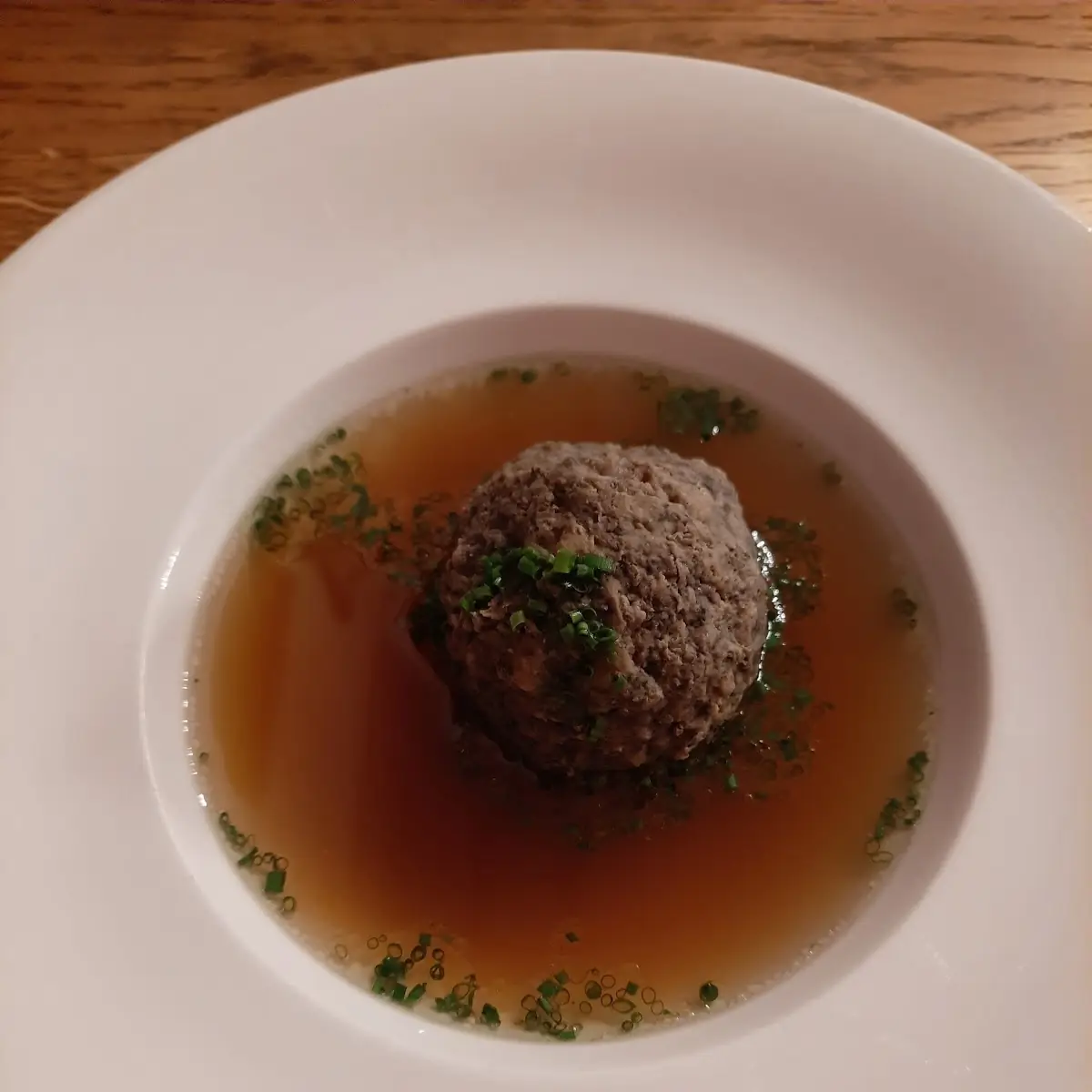 Leberknödelsuppe