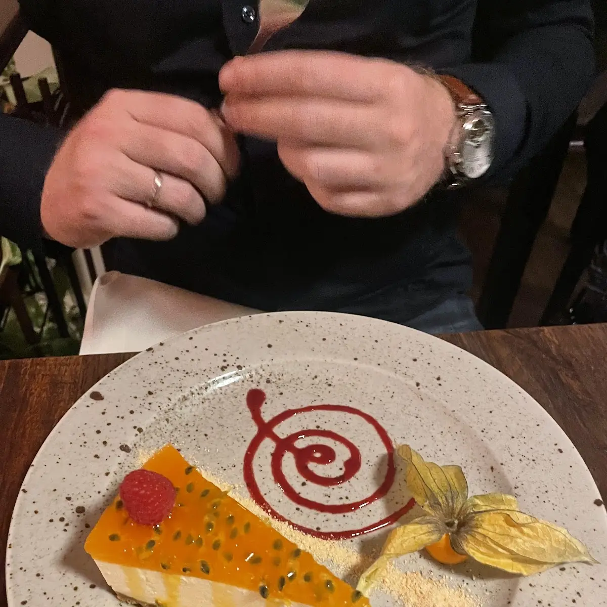 Torta de Queso de Maracuyá