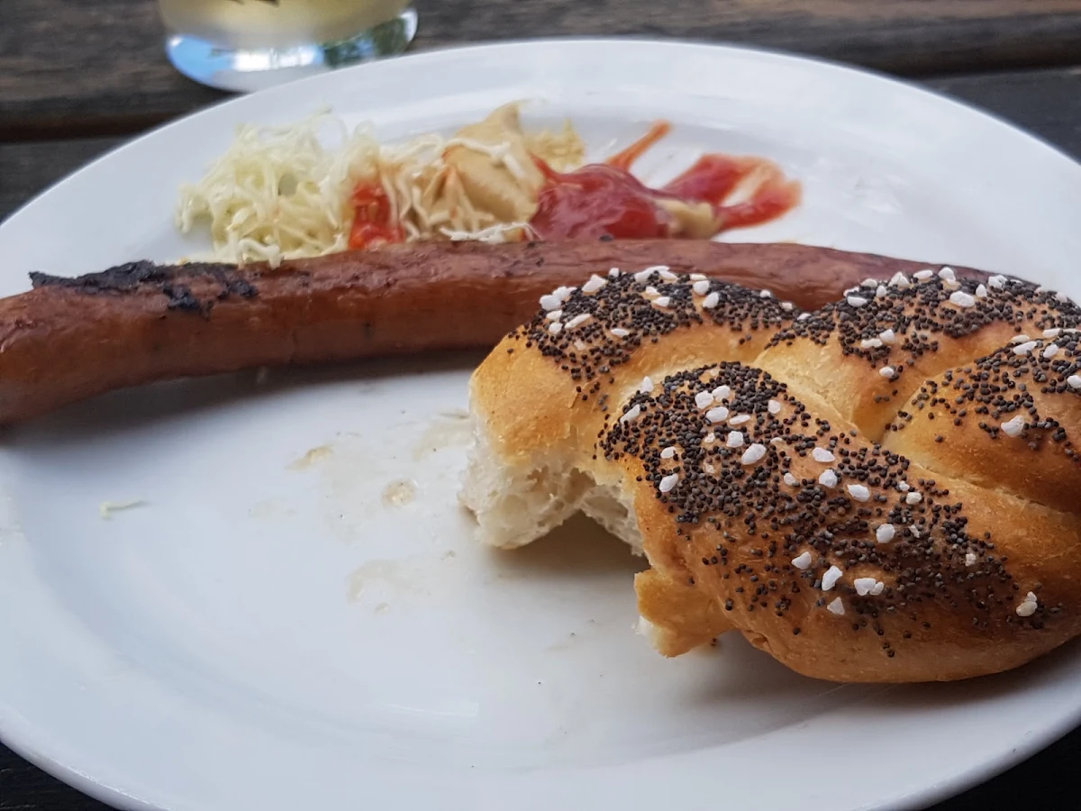 Scharfe Käsekrainer