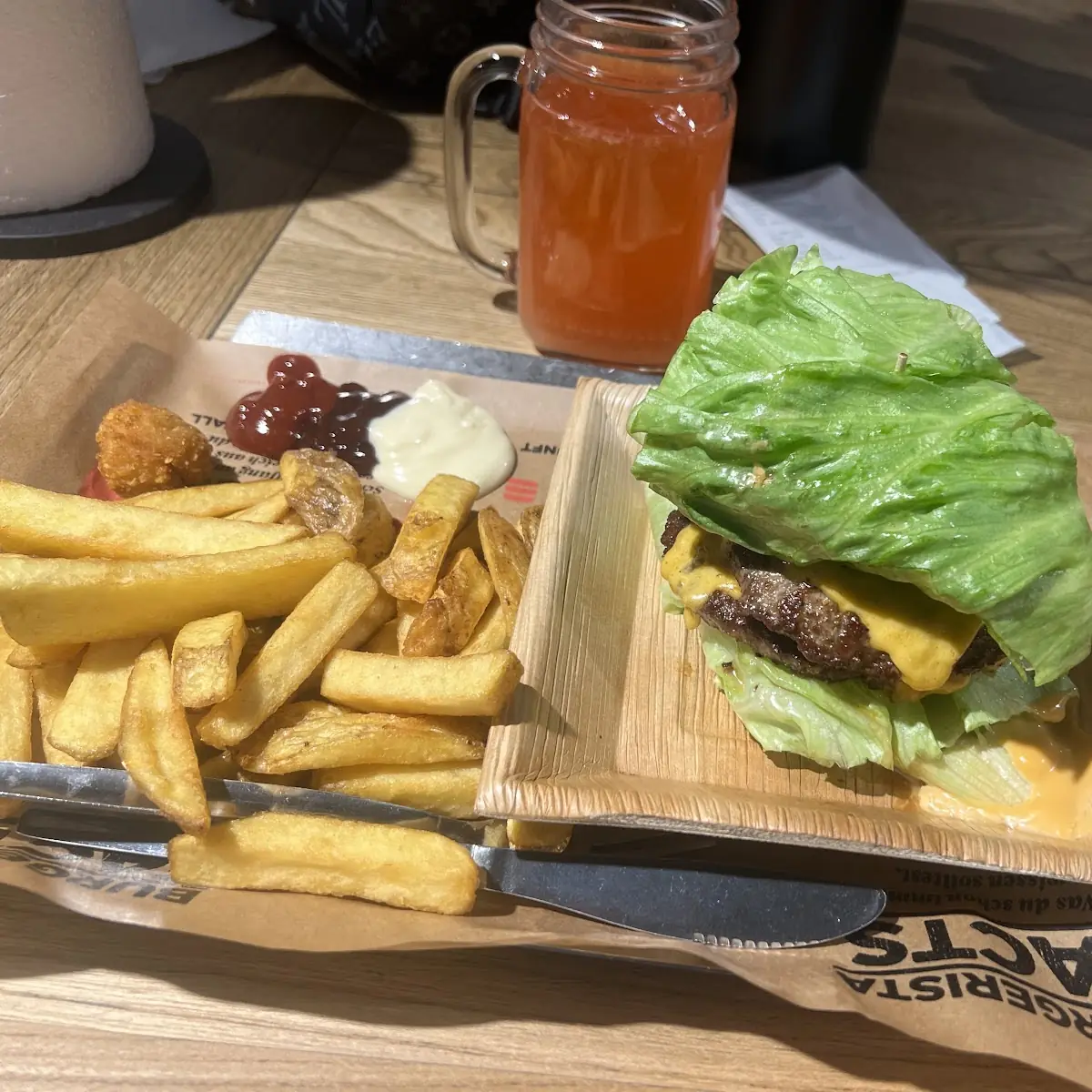Low Carb Burger