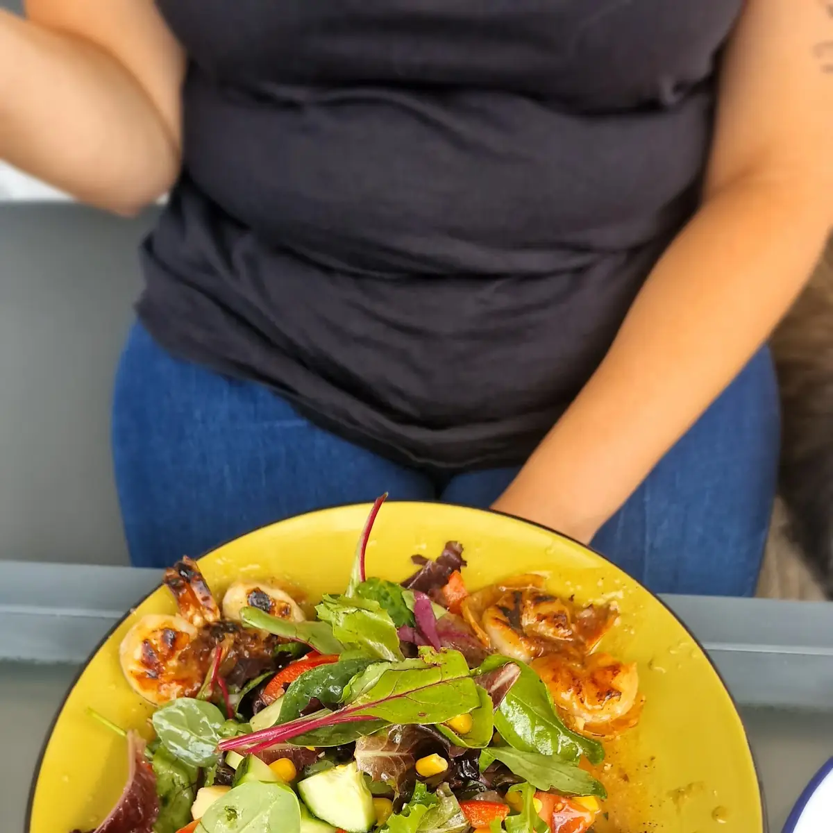 Salat Mit Garnelen