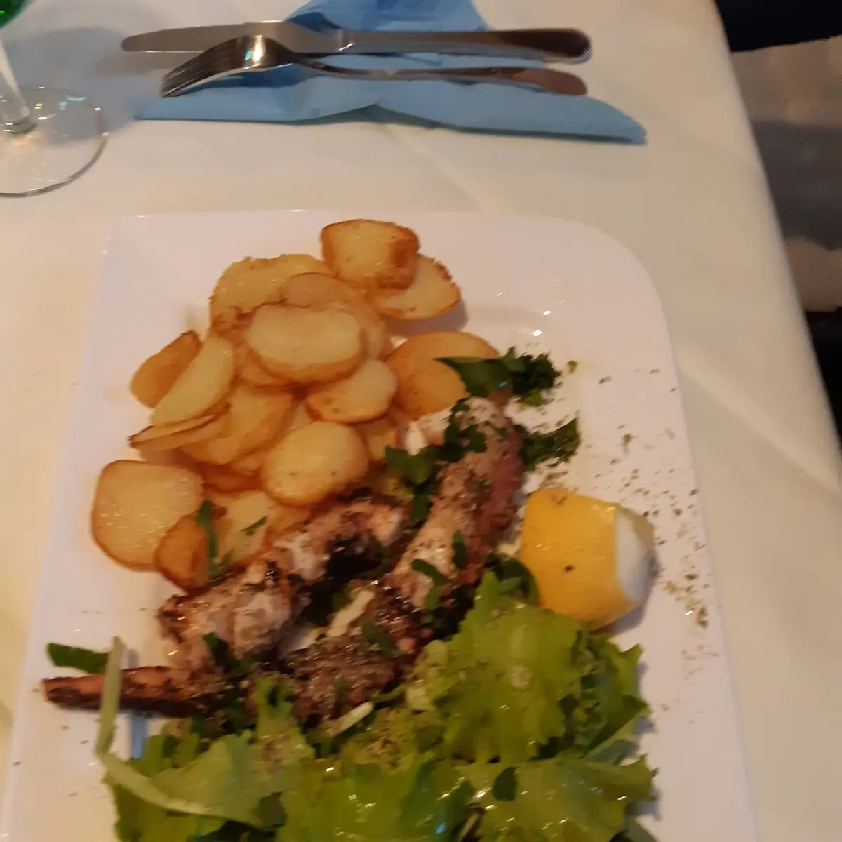 Oktopus Gegrillt
