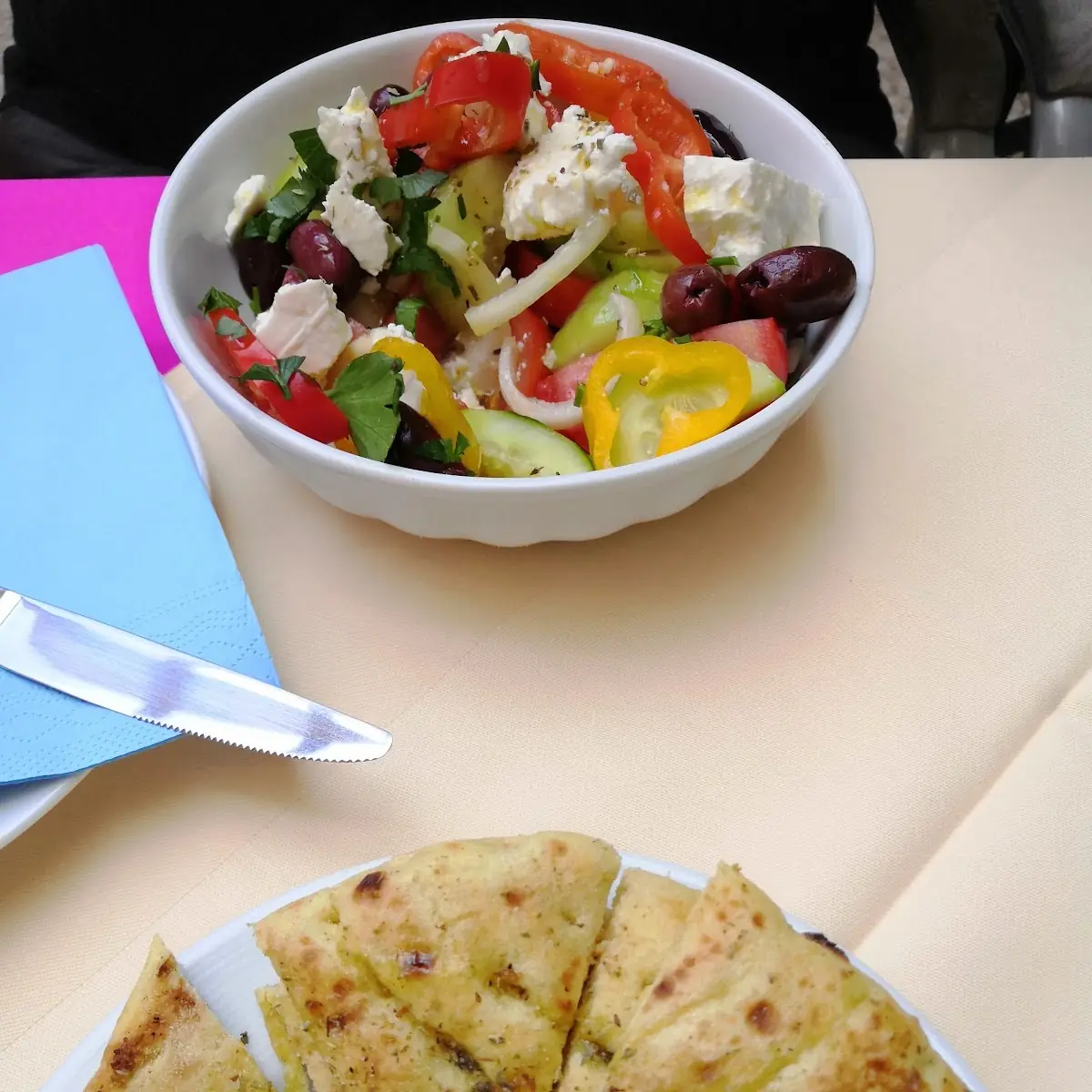 Salat Mit Pita