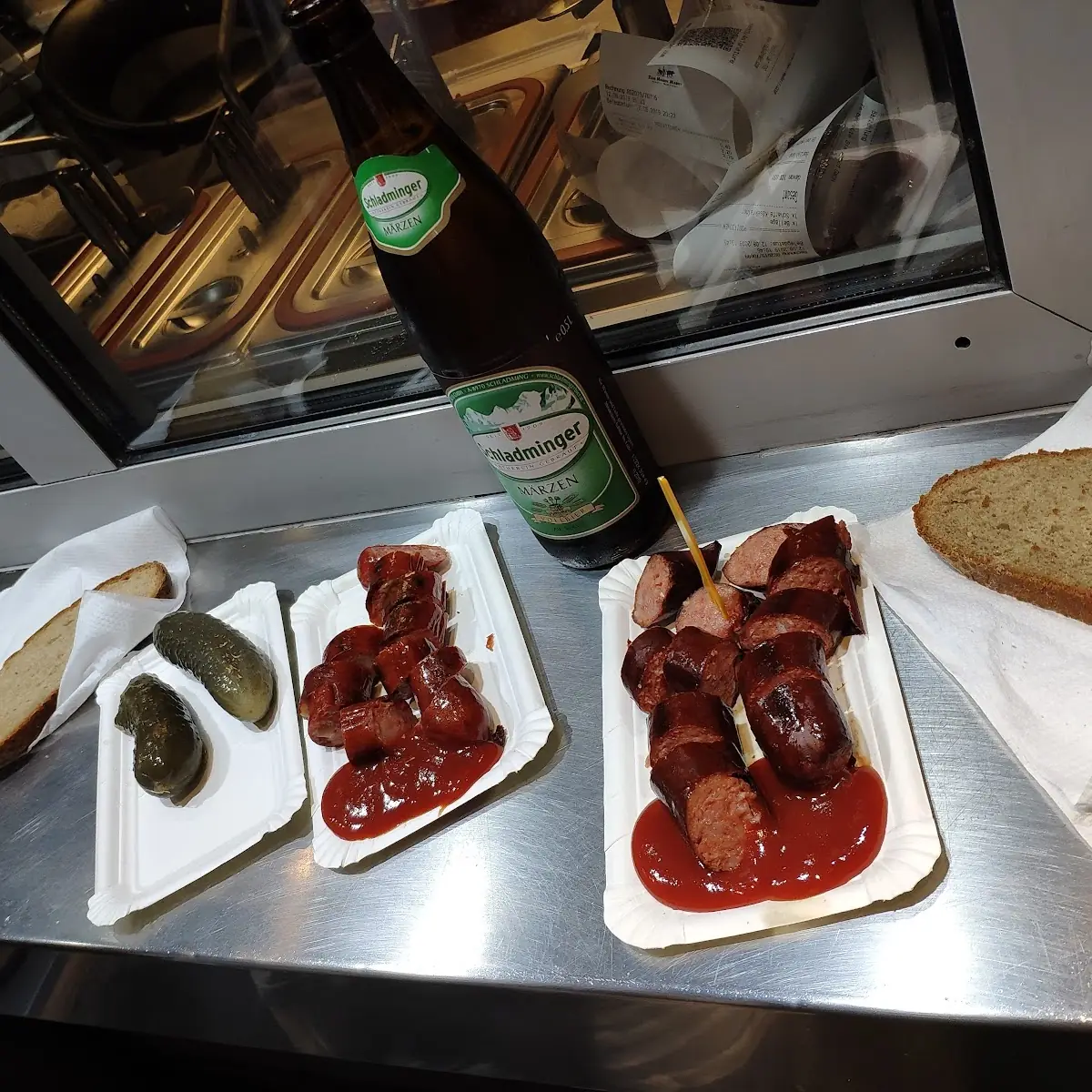 Salchicha Con Queso Y Salchicha Ahumada