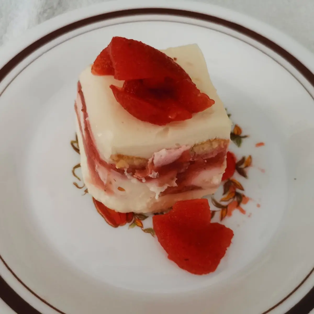 Erdbeere-tiramisu