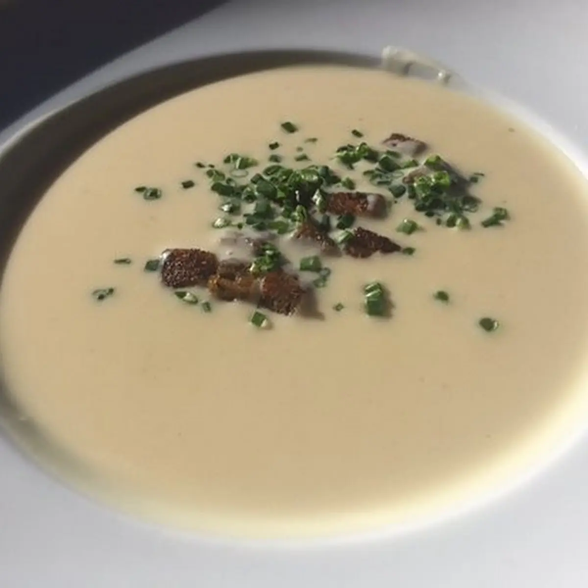 Knoblauchcremesuppe