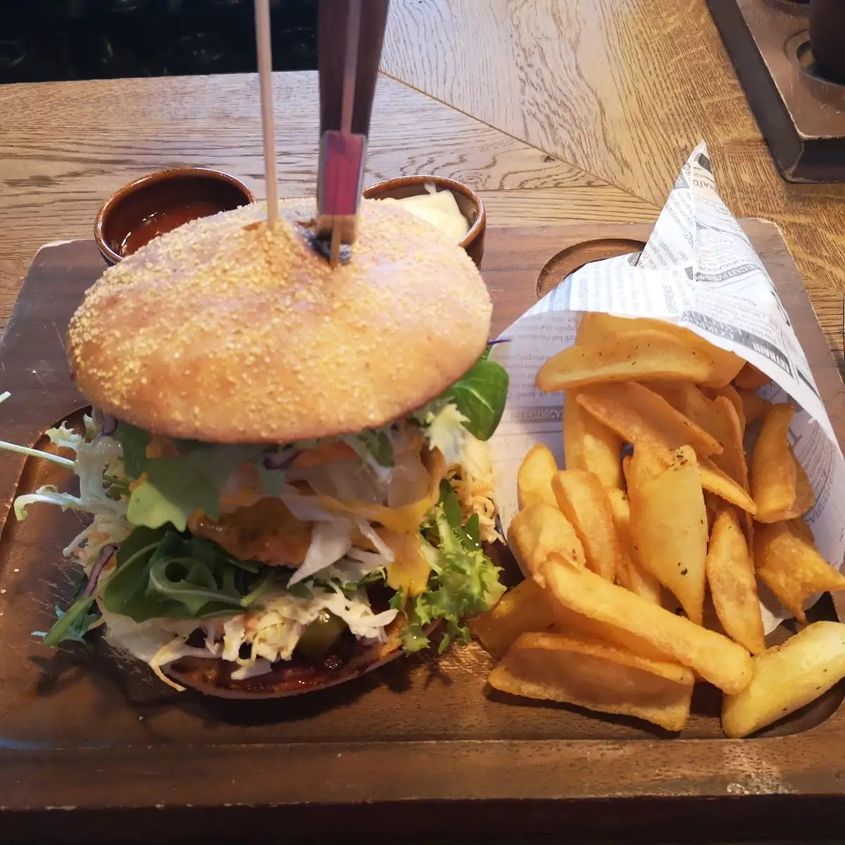 Burger Vom Eigenen Weideschwein