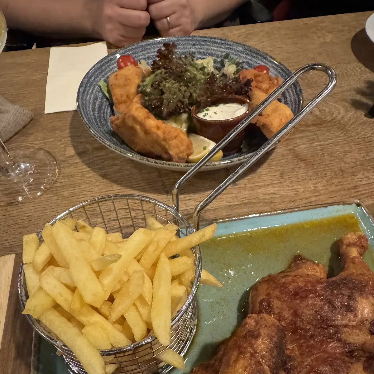 Halbes Huhn