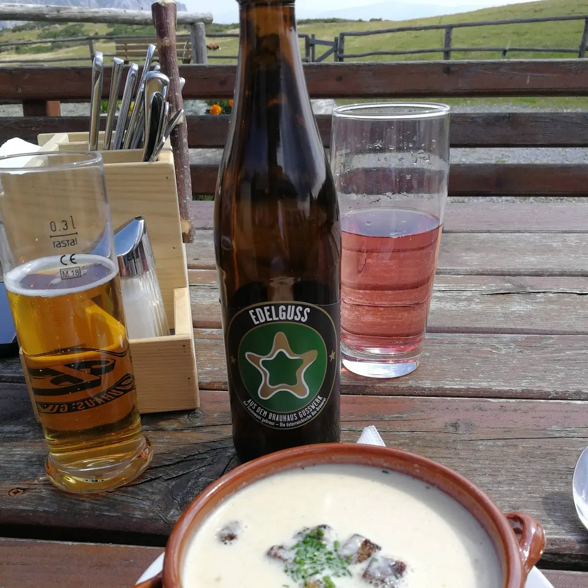 Bergkäse Suppe