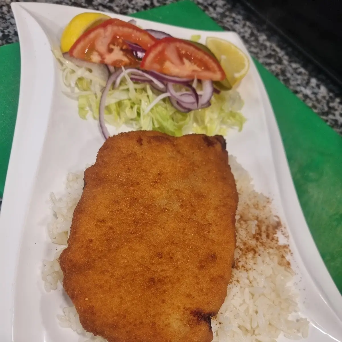 Putenschnitzel Mit Reis