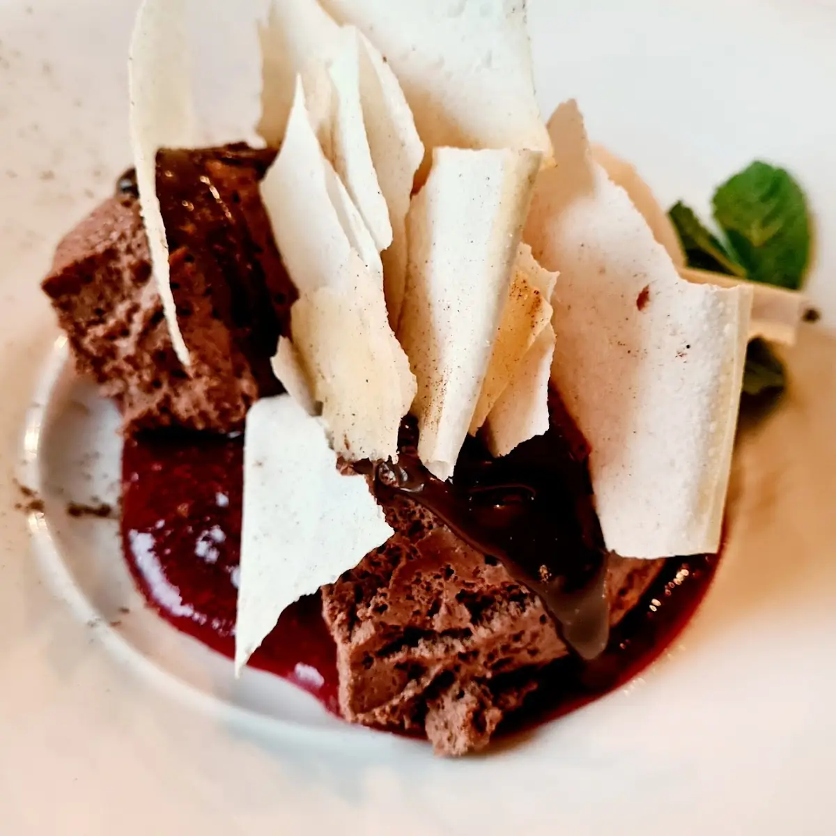 Lebkuchen Mousse Au Chocolat