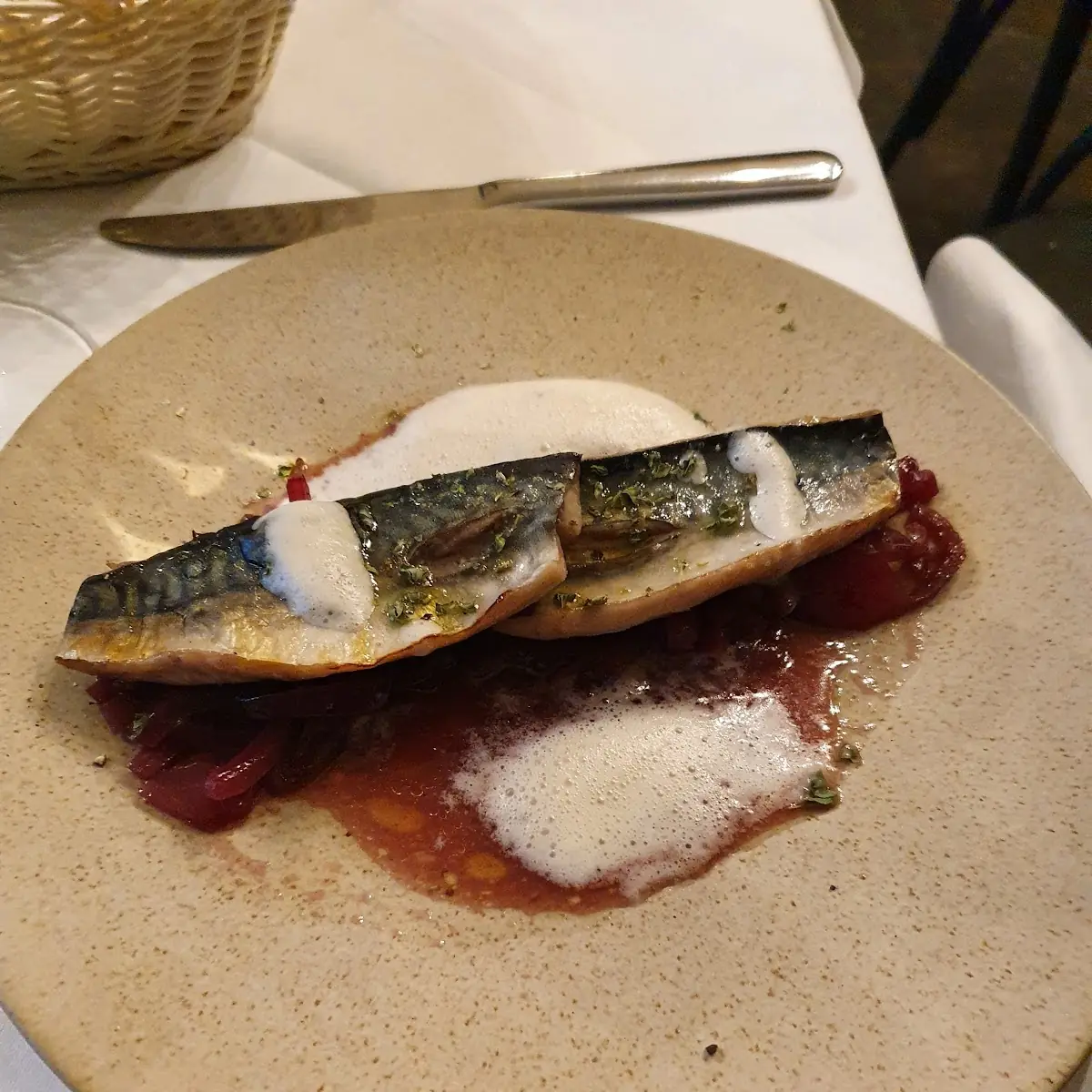 Makrele Mit Roten Zwiebeln