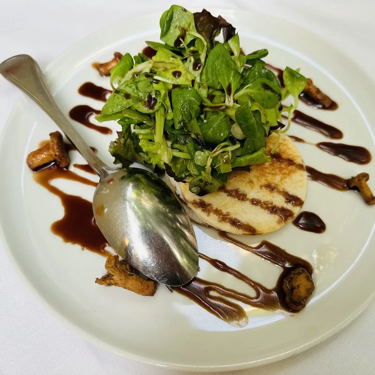 Eierschwammerlsalat Ziegenkäse Tramezzini