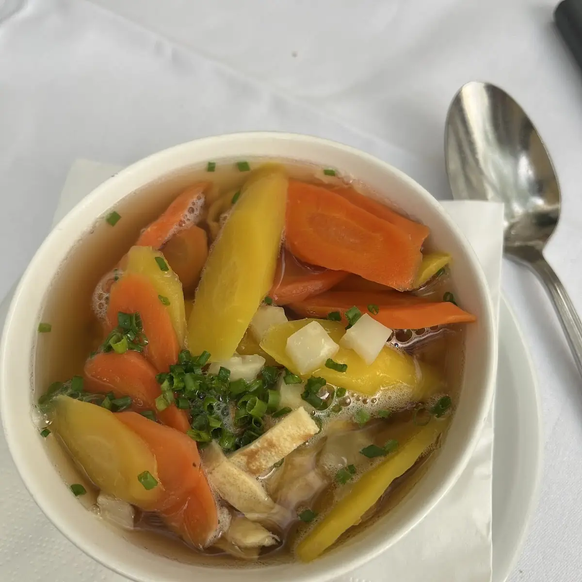 Rindsuppe Mit Wurzelgemüse