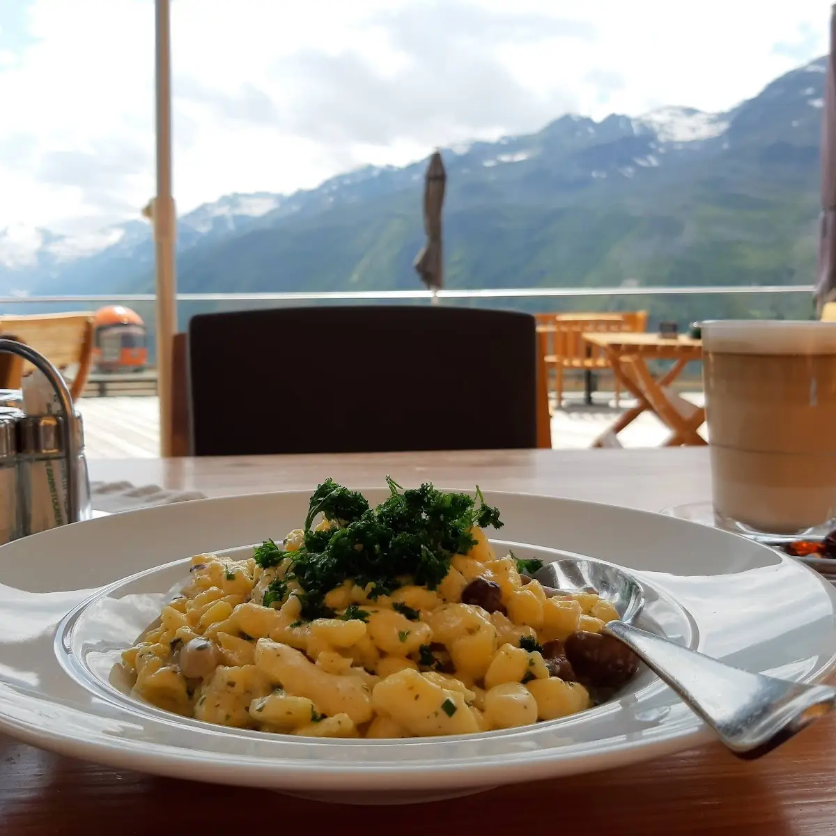 Spätzle Mit Champignons