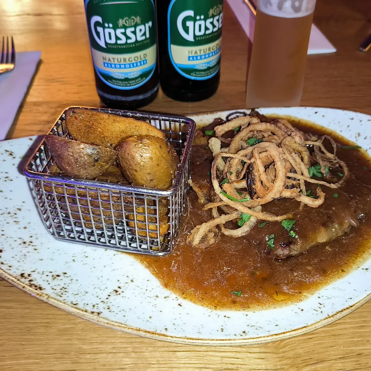 RIB Eye Zwiebelrostbraten
