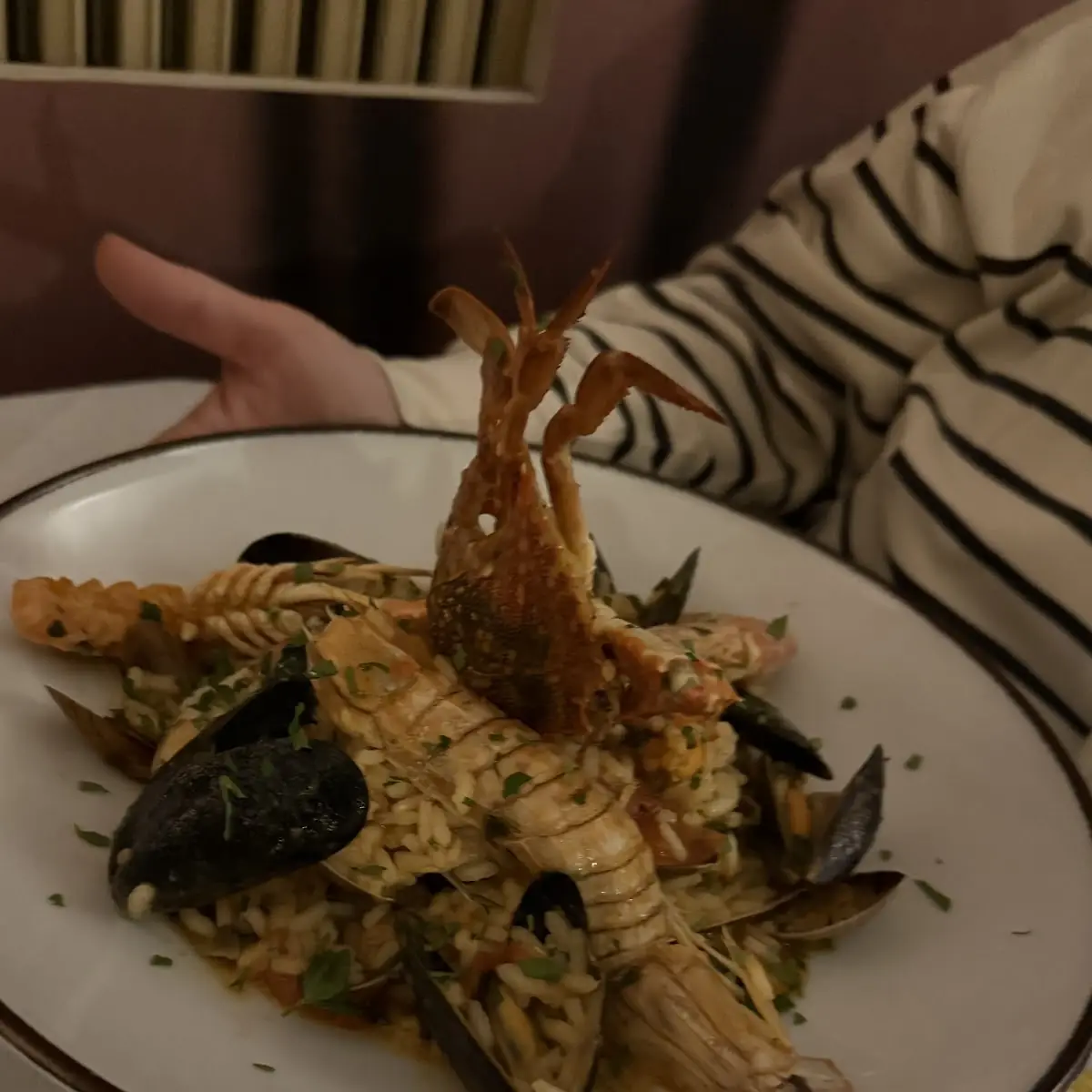 Risotto Z Owocami Morza