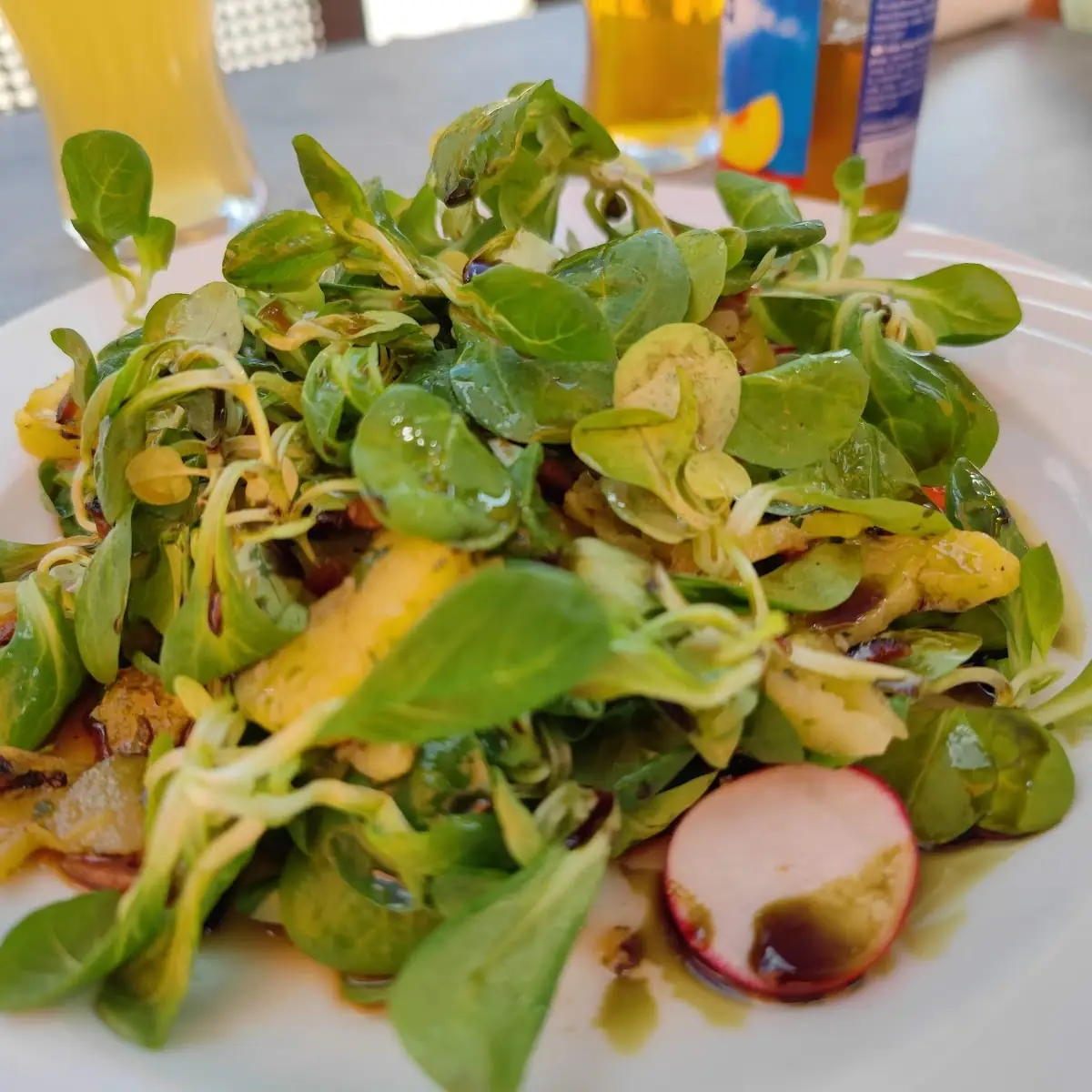 Vogerlsalat Mit Lauwarmen Erdäpfeln Und Speck Von Steinrieser Erich