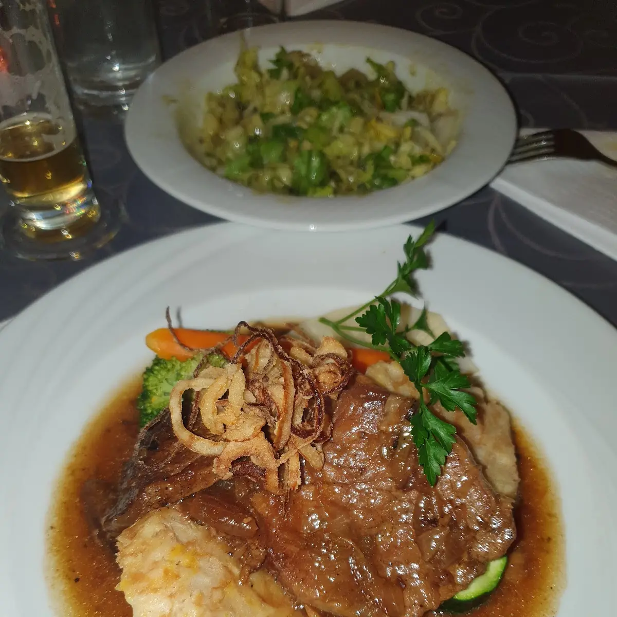 Zwiebelrostbraten Vom Salonbeef