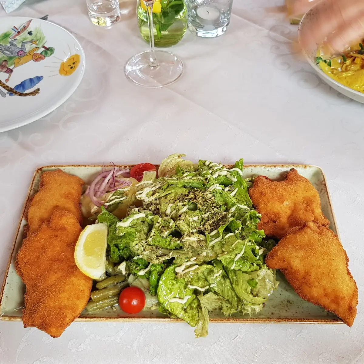 Backhendlsalat, Thomahan Gasthof