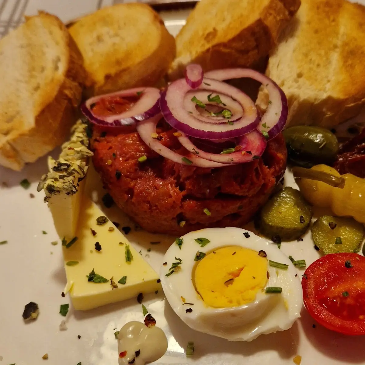 Beef Tatar Vorspeise