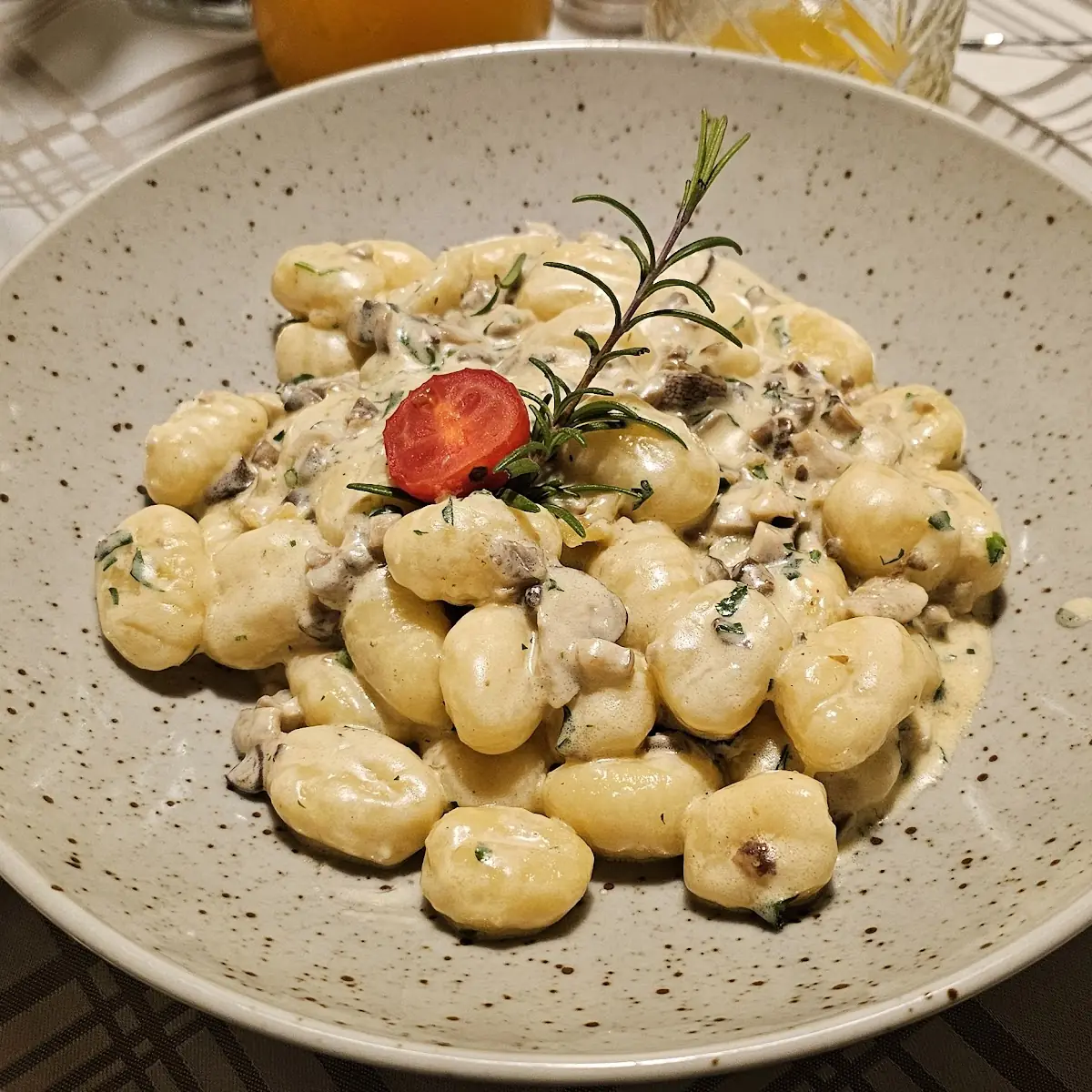 Gnocchi In Pilzsauce, Thomahan Gasthof