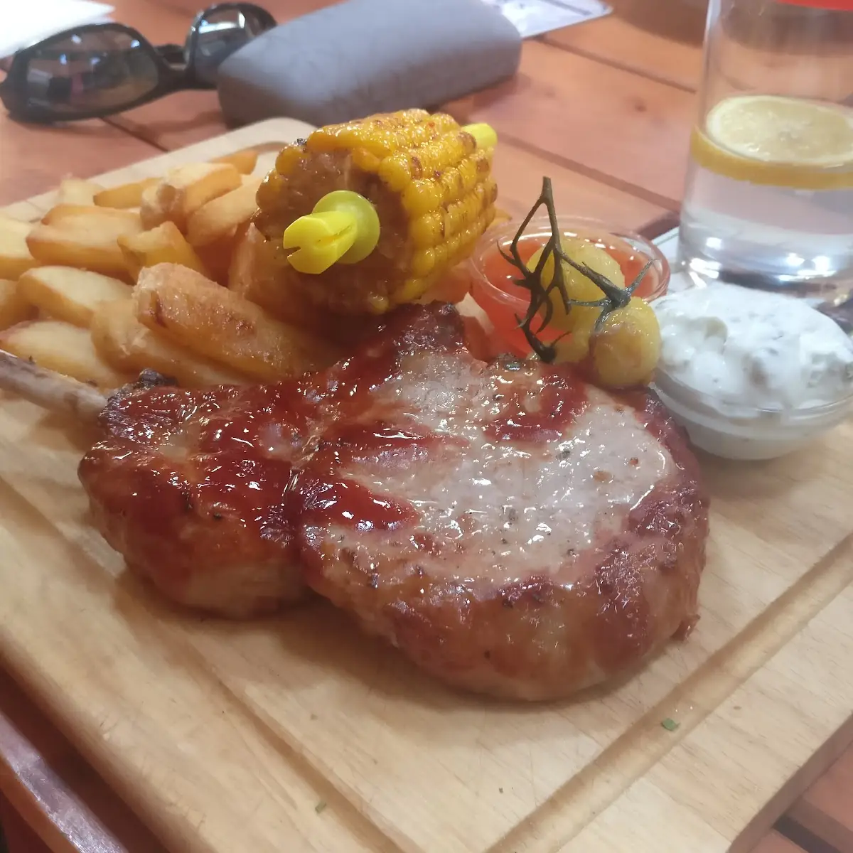 Tomahawk-steak Vom Schwein