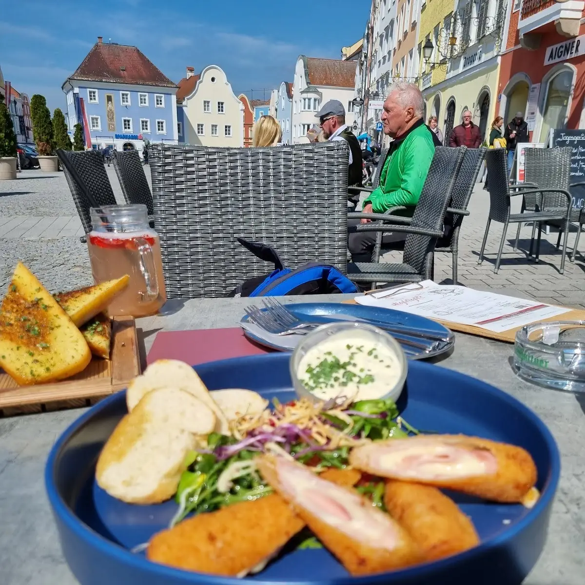 Schinken-käse-röllchen