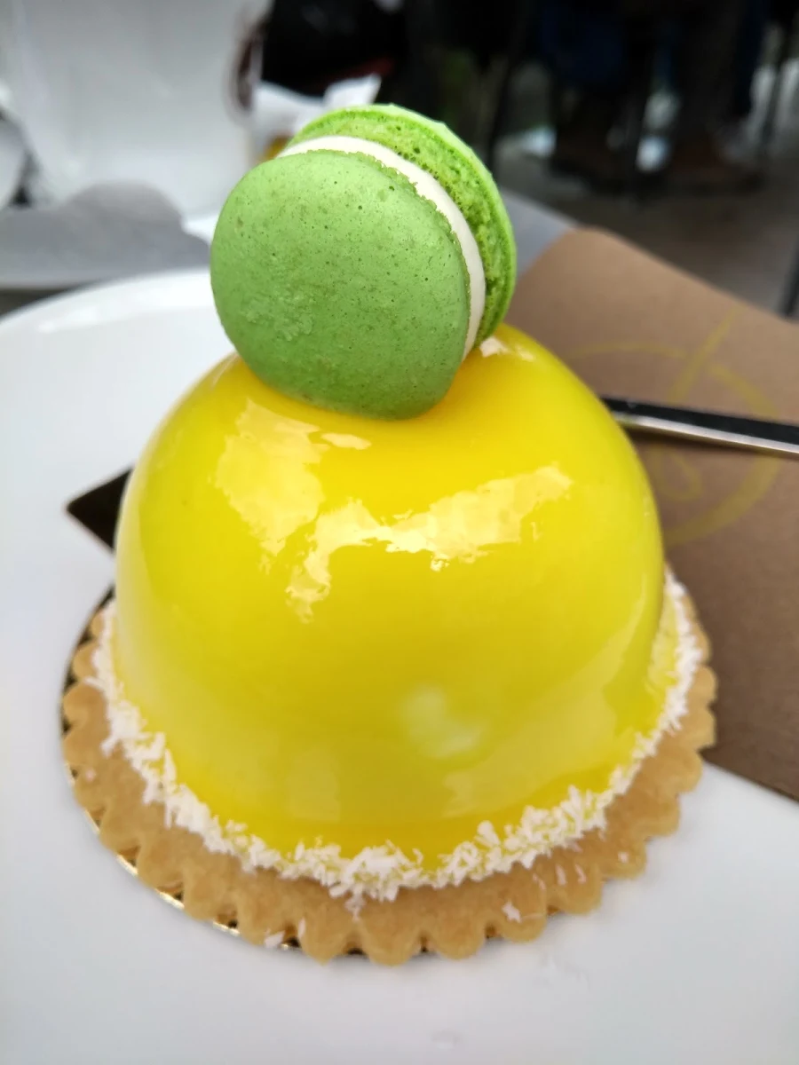 Zitronen Basilikum Dessert
