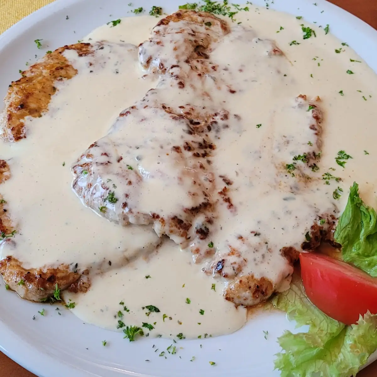 Gorgonzolaschnitzel