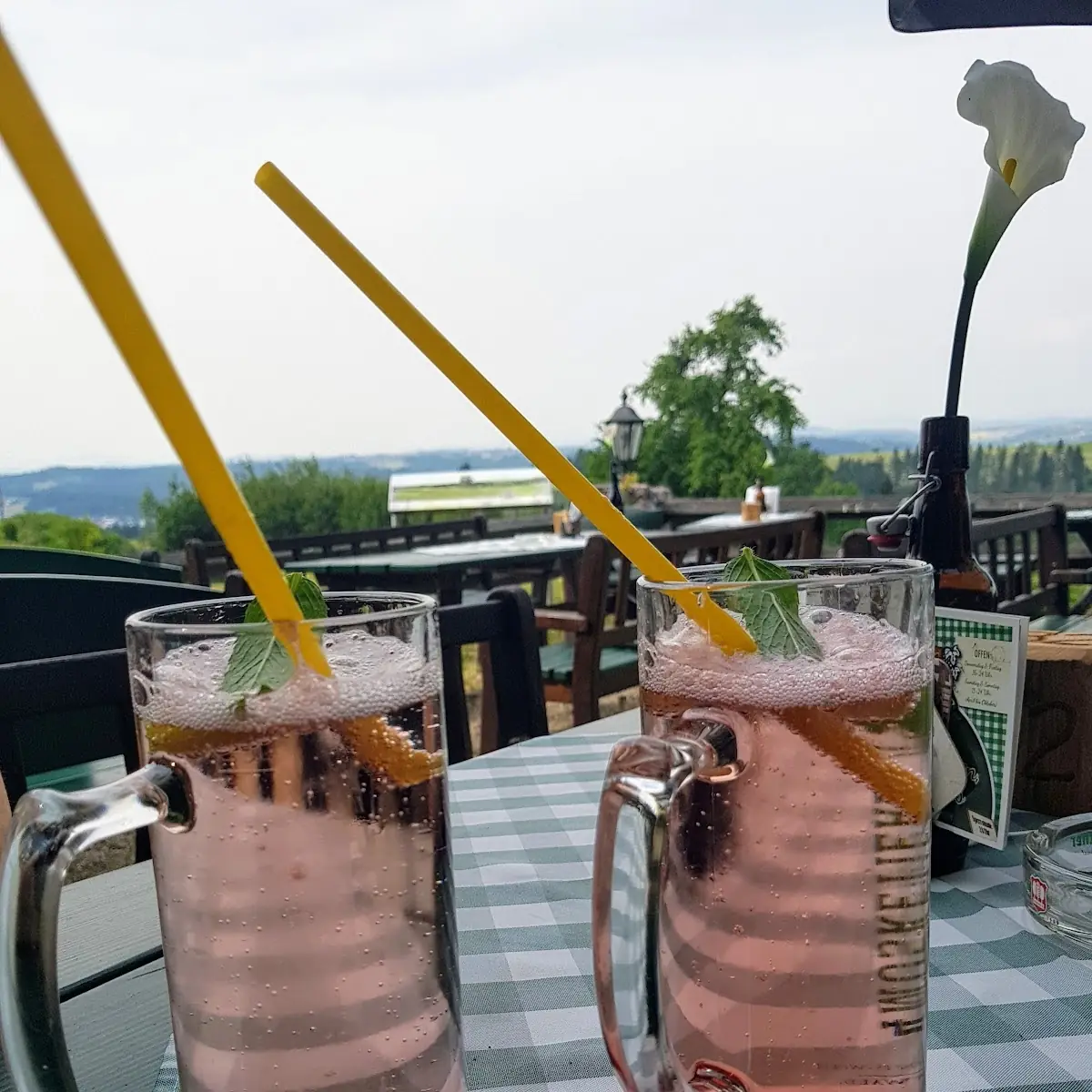 Hinbiegen Zitronen Schorle