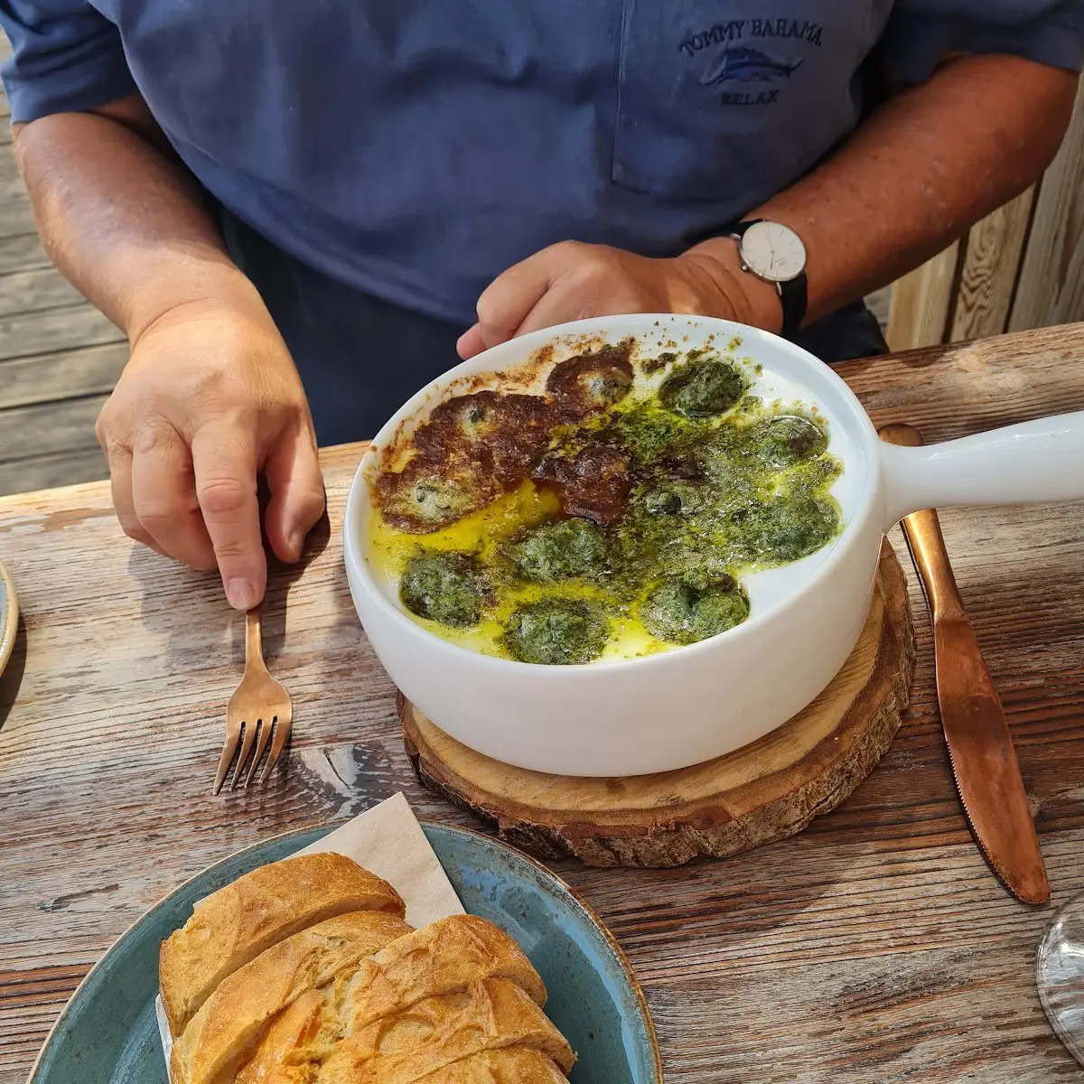 Schnecken In Kräuterbutter