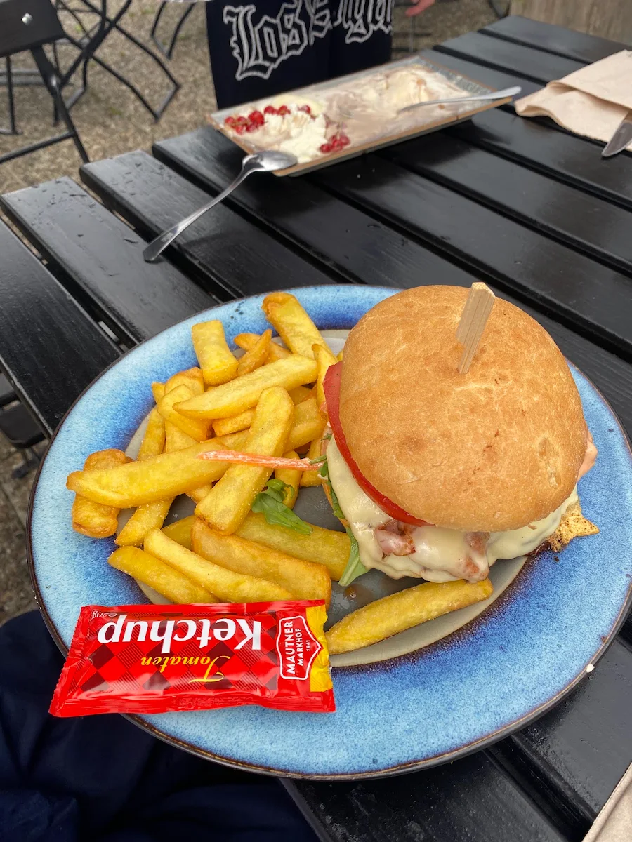 Burger and Fries