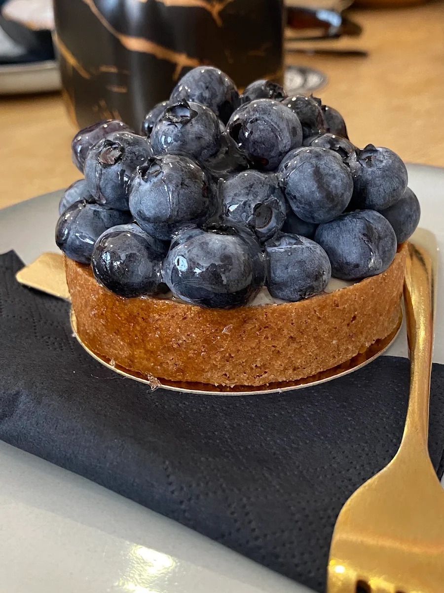 Heidelbeeren Tarte Tatin