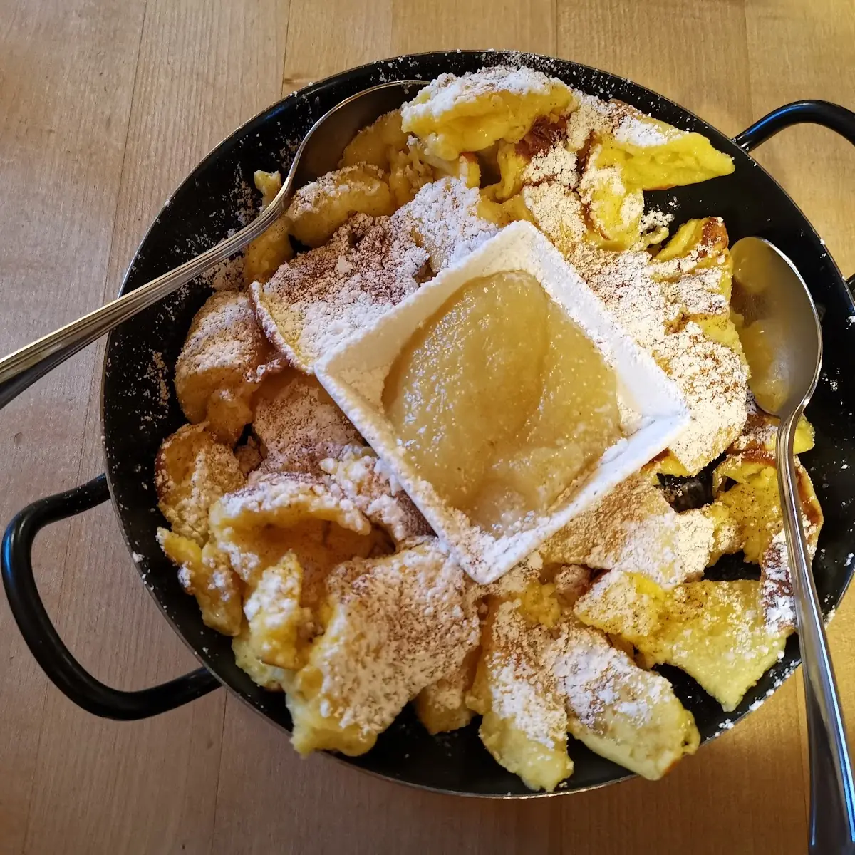 Kaiserschmarrn Mit Apfelmus