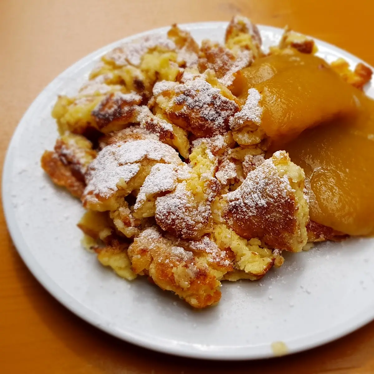 Kaiserschmarrn Mit Apfelmus