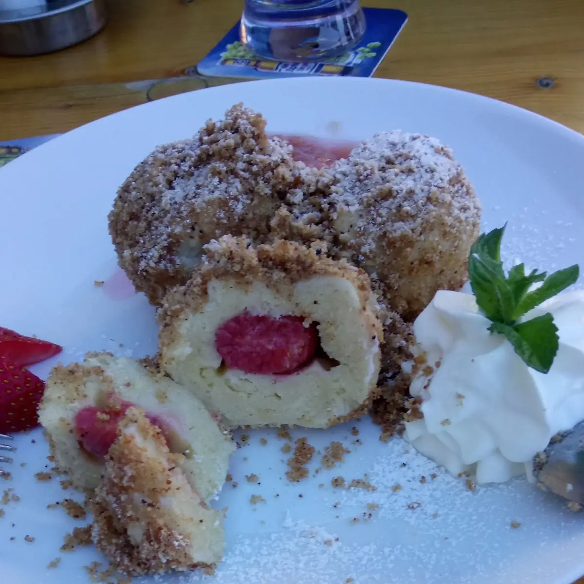 Erdbeerknödel