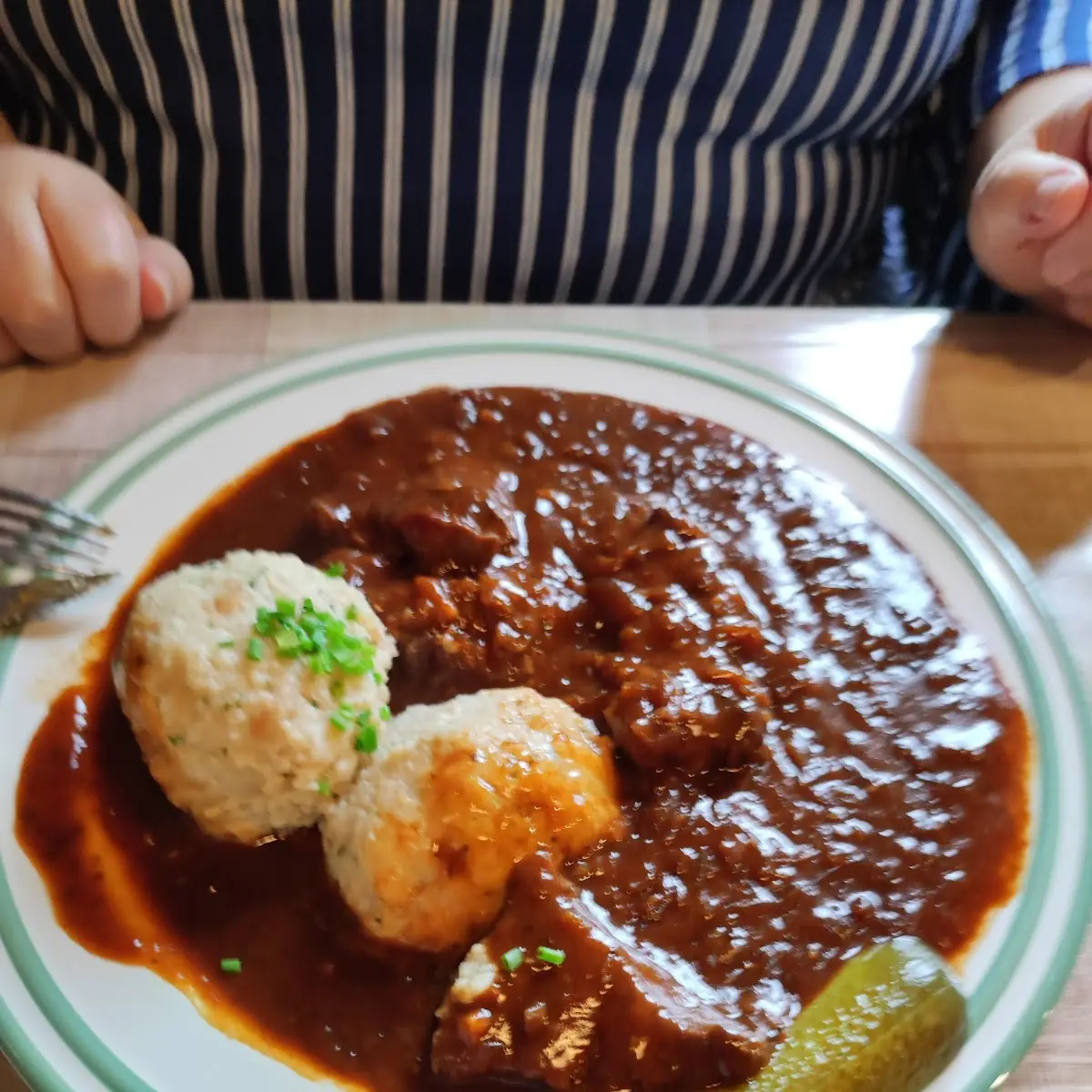 Gulasch Mit Knödel