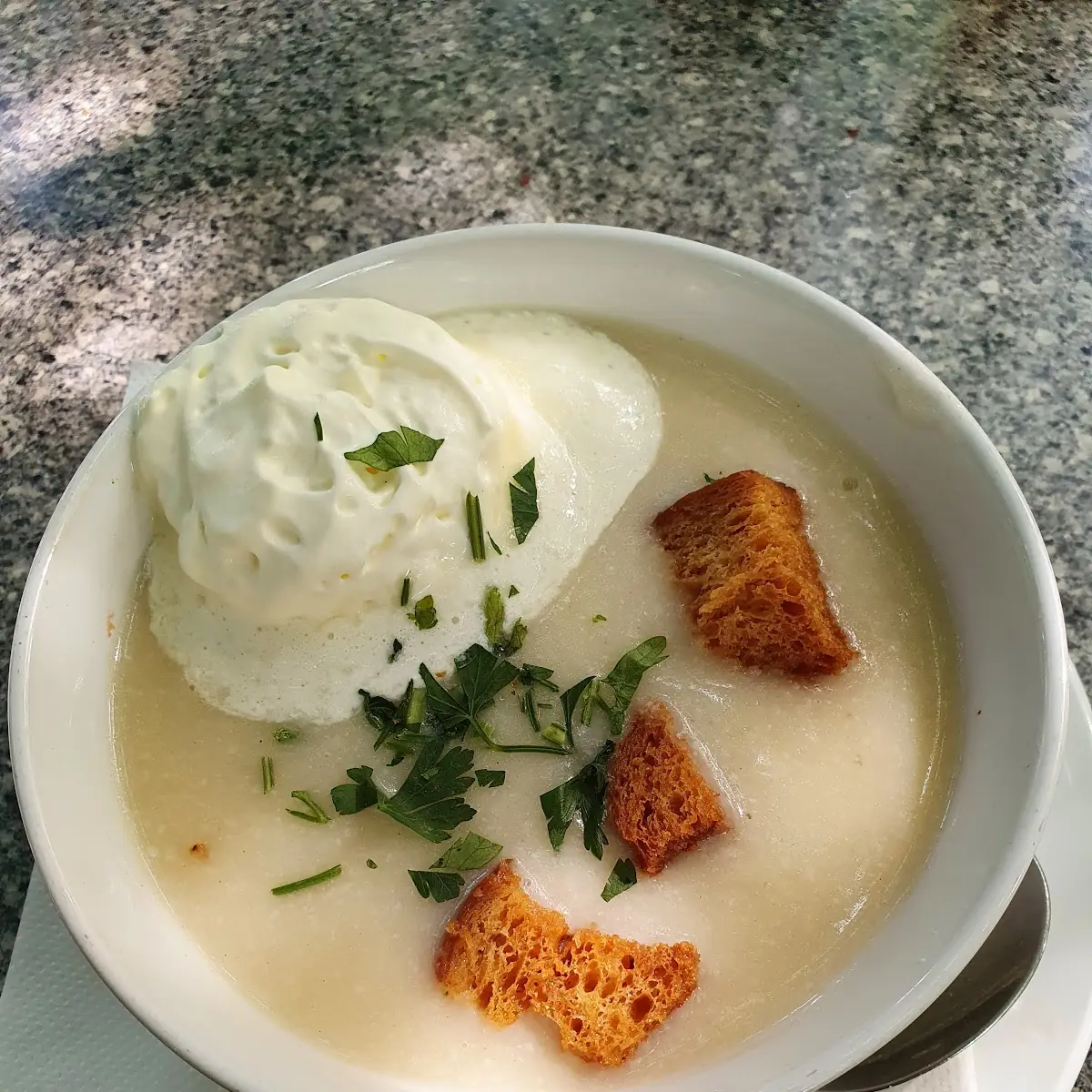 Knoblauchcreme Suppe