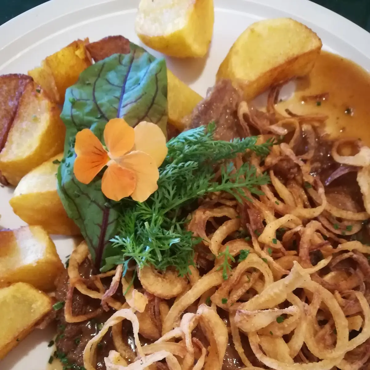 Zwiebelrostbraten
