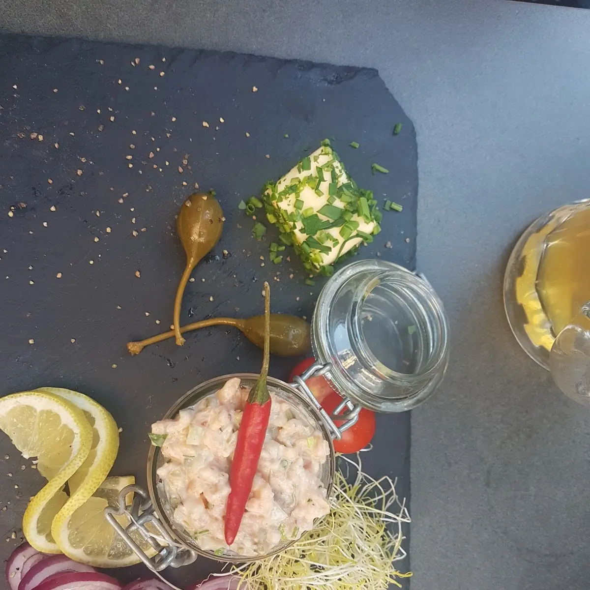 Fisch Mit Meeres Früchte