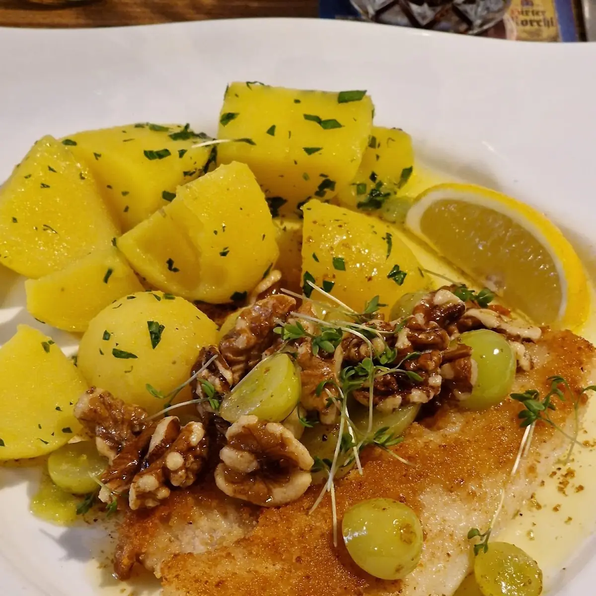 Gebackenes Karpfenfilet
