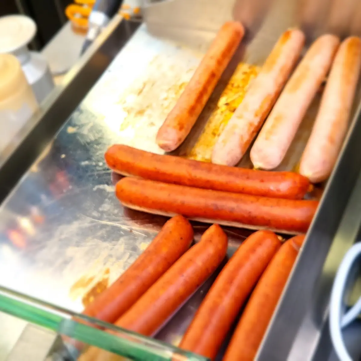 Käsekrainer Bratwürstl Hot Dog