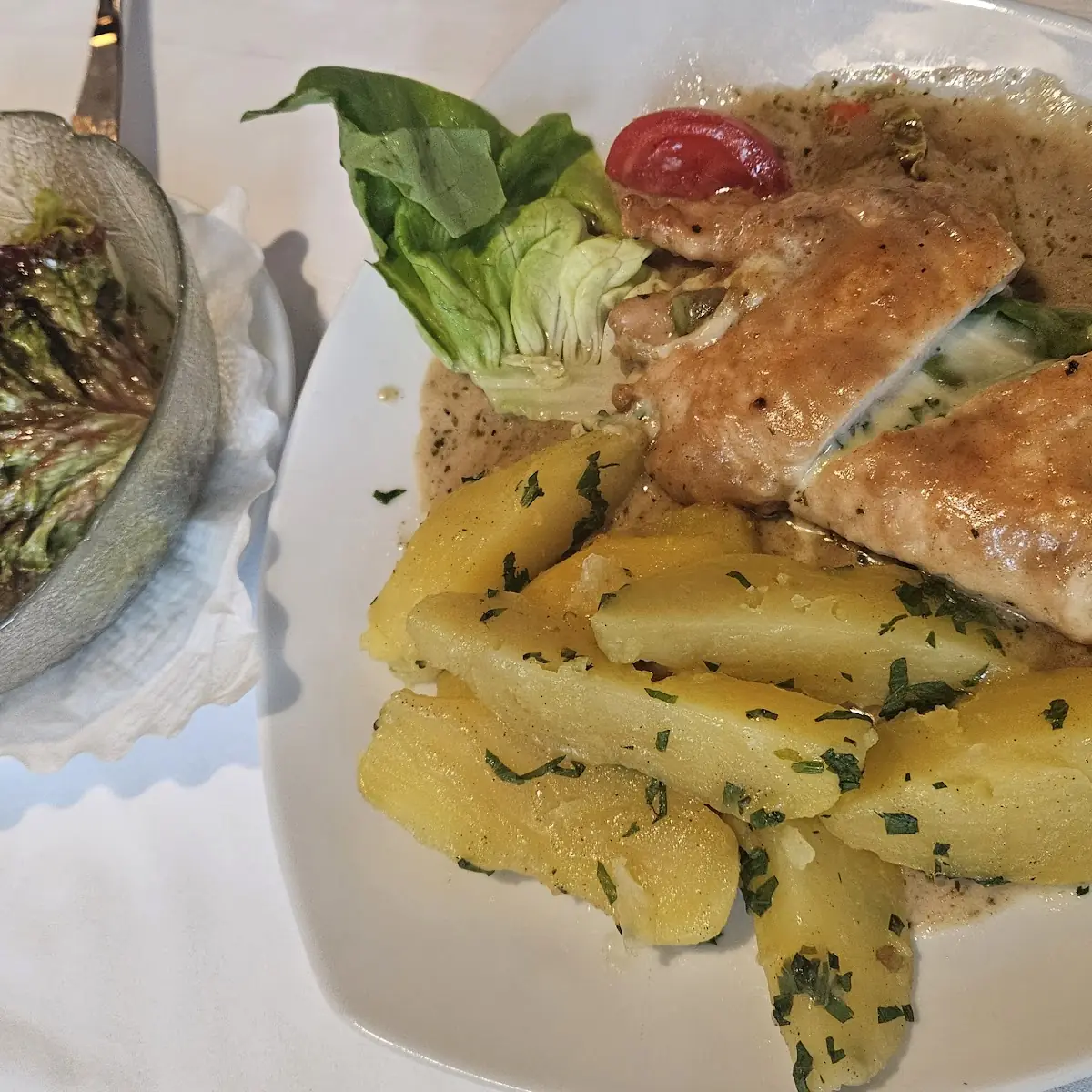 Gebratenes Zanderfilet
