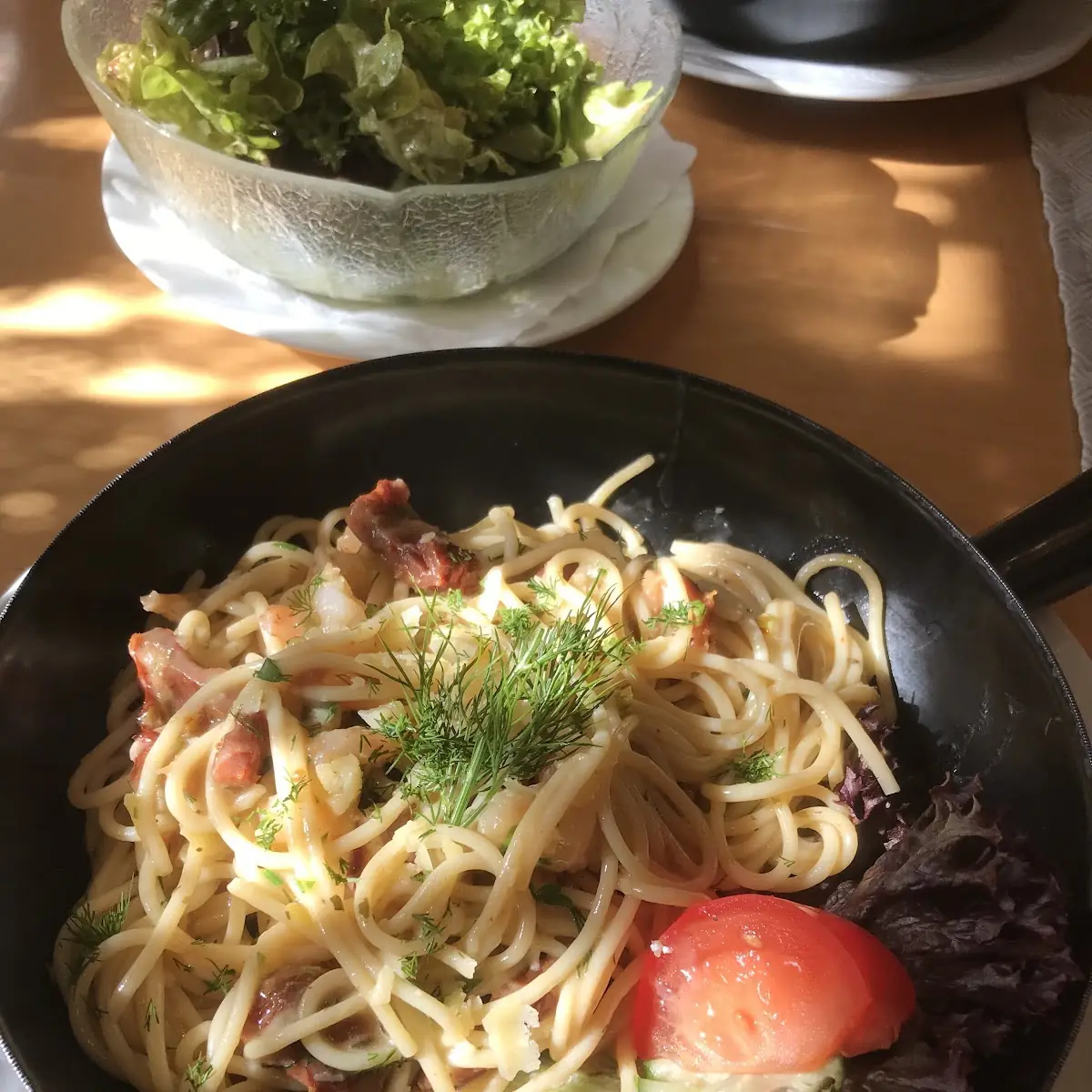 Spaghetti Mit Meeresfrüchte