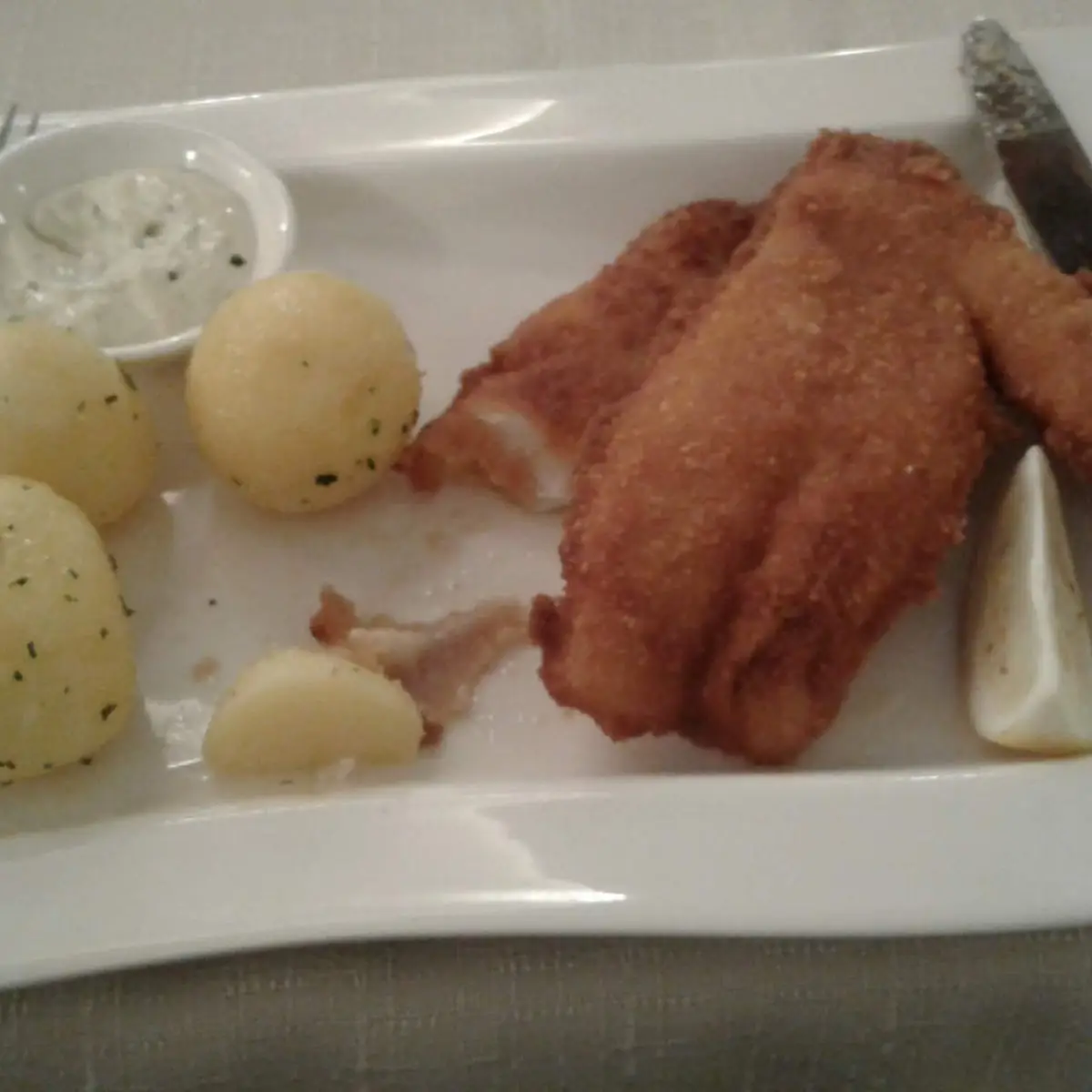 Gebackener Fisch Mit Kartoffeln