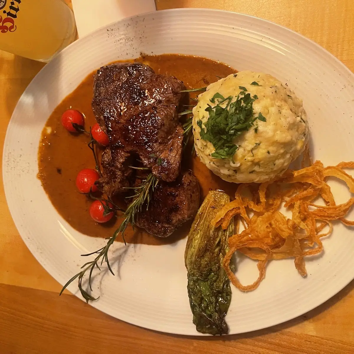 Zwiebelrostbraten