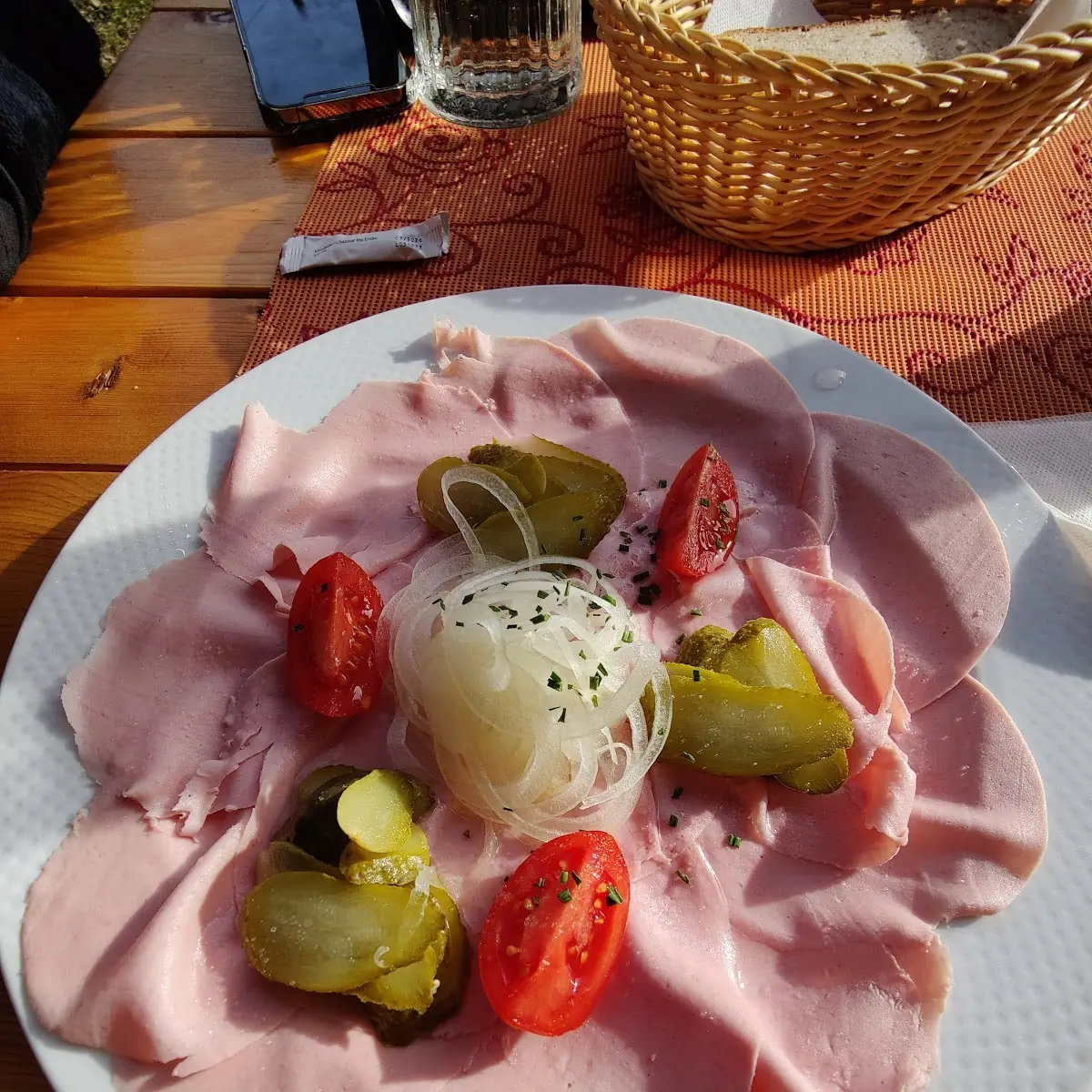 Saure Wurst Wurstsalat